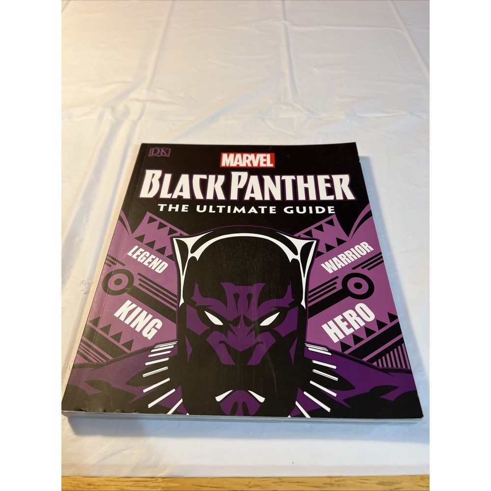 Marvel Black Panther The Ultimate Guide by Stephen Wiacek paperback, Great Cond.